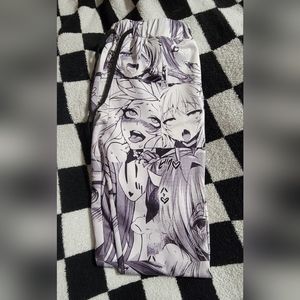 NWOT Men's anime jogger sweatpants with pockets size small